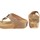 Schuhe Damen Multisportschuhe Amarpies Damensandale  23582 abz bronze Silbern