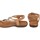 Schuhe Damen Multisportschuhe Amarpies Damensandale  23574 abz bronze Gelb