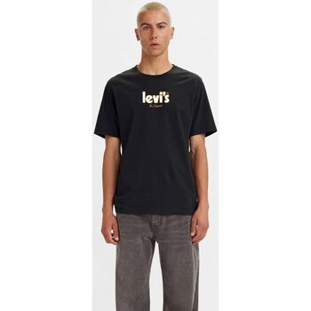 Kleidung Herren T-Shirts & Poloshirts Levi's 16143 0826 - RELAXED TEE-CAVIAR Schwarz