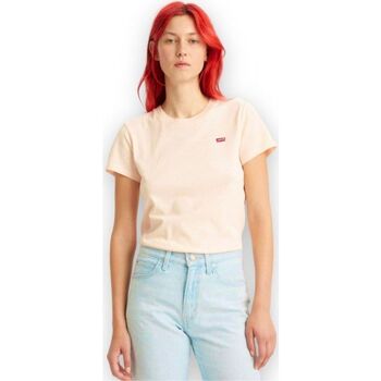 Kleidung Damen T-Shirts & Poloshirts Levi's 39185 0209 - PERFEC TEE-PRARL BLUSH Orange