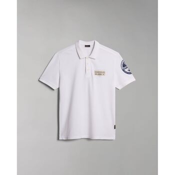 Napapijri  T-Shirts & Poloshirts E-AMUNDSEN NP0A4H6A-0021 BRIGHT WHITE