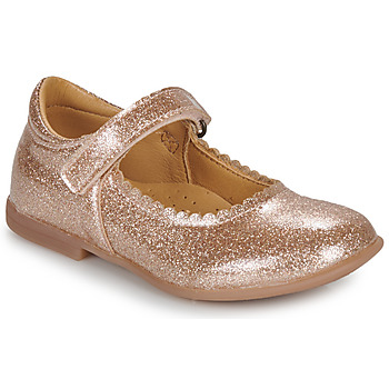 Schuhe Mädchen Ballerinas Citrouille et Compagnie NEW 19 Gold