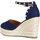 Schuhe Damen Sandalen / Sandaletten Café Noir C1XA9910 Blau