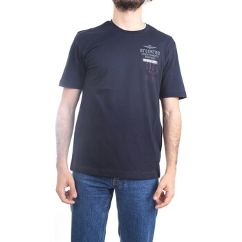 Aeronautica Militare  T-Shirt 231TS2089J594 T-Shirt/Polo Mann Blau