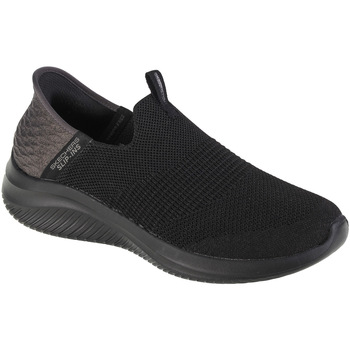 Schuhe Damen Sneaker Low Skechers Slip-Ins Ultra Flex 3.0 Smooth Step Schwarz