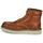 Schuhe Herren Boots Jack & Jones JFWALDGATE MOC LEATHER BOOT Cognac