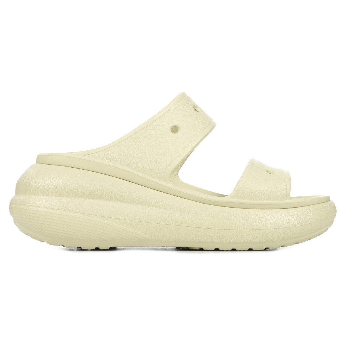 Schuhe Damen Sandalen / Sandaletten Crocs Classic Crush Sandal Beige
