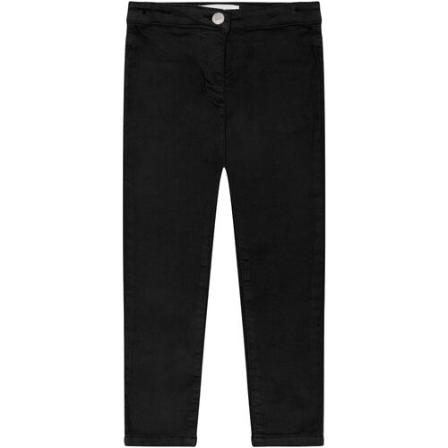Kleidung Mädchen Joggs Jeans/enge Bundhosen Minoti Twillhose für Mädchen ( 1y-14y ) Schwarz