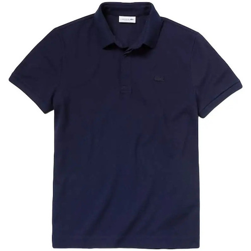 Kleidung Herren Polohemden Lacoste Classic logo croco Blau