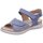 Schuhe Damen Sandalen / Sandaletten Hartjes Sandaletten Breeze Sandalette heaven 132.1136/73 33.43 Blau