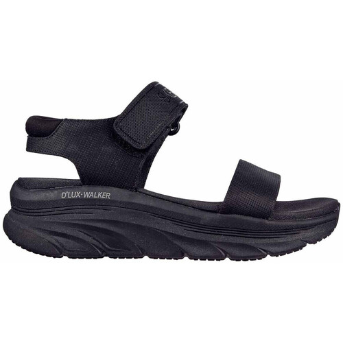 Schuhe Damen Sandalen / Sandaletten Skechers 119226 RELAXED FIT: D'LUX WALKER - NEW BLOCK Schwarz