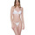 Kleidung Damen Bikini Ober- und Unterteile Luna Brasilianische verstellbare Badeanzugstrümpfe mit Schleifen Weiss