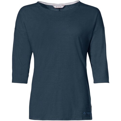 Kleidung Damen Langarmshirts Vaude Sport Wo Neyland 3/4 T-Shirt 42612/179 Blau
