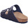 Schuhe Damen Pantoletten / Clogs Birkenstock Pantoletten Arizona SYN Desert Dust Indig 1023116 02082 Blau