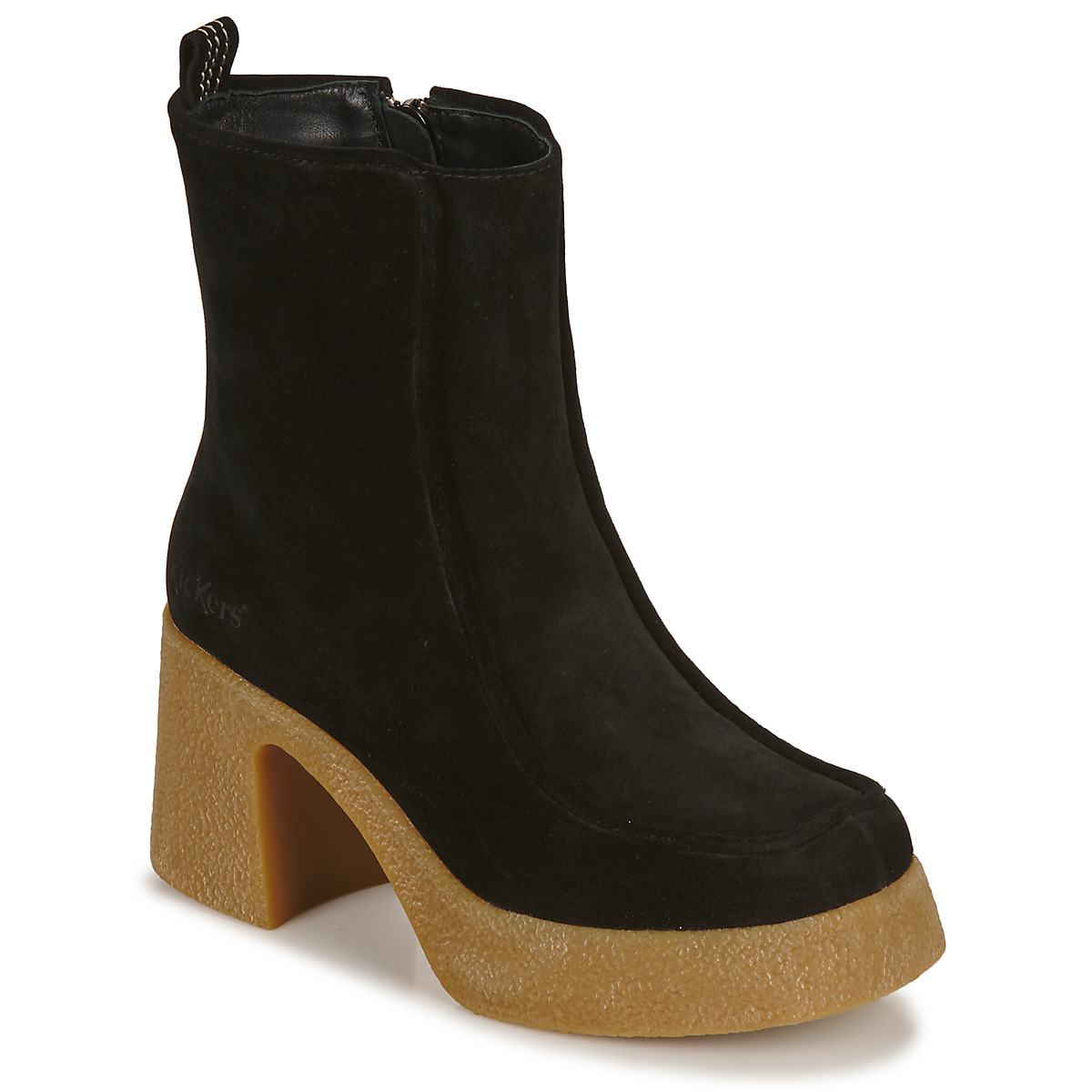 Schuhe Damen Low Boots Kickers KICK CELEST Schwarz