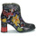 Schuhe Damen Low Boots Laura Vita GUCSTOO Schwarz / Multicolor