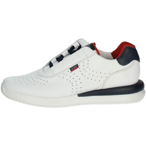 Schuhe Herren Sneaker High CallagHan 51101 Weiss