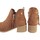 Schuhe Damen Multisportschuhe Xti 140922 Damenstiefelette aus Leder Braun