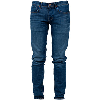 Kleidung Herren 5-Pocket-Hosen Pepe jeans PM200823VX34 | Hatch Blau