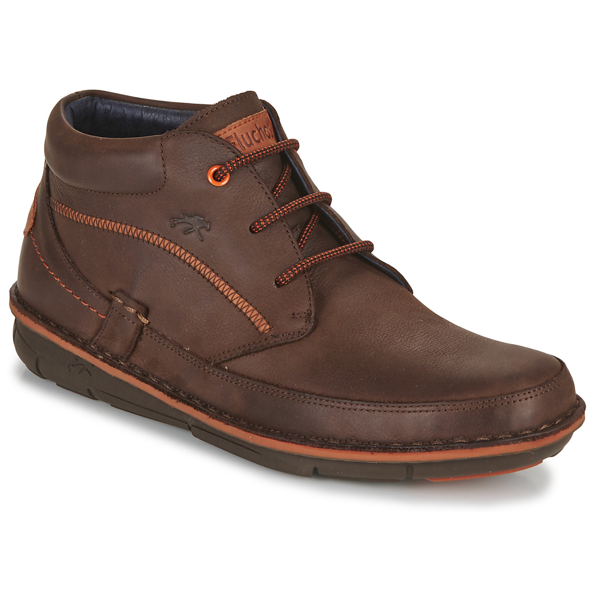 Schuhe Herren Boots Fluchos ALFA Braun
