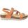 Schuhe Damen Sandalen / Sandaletten Plakton Curvi Orange