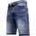 Kleidung Herren 3/4 Hosen & 7/8 Hosen Enos Stretch Jeans Short Denim Short Blau