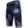 Kleidung Herren 3/4 Hosen & 7/8 Hosen Local Fanatic Er Shorts With Paint Splatter Slim Blau
