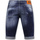Kleidung Herren 3/4 Hosen & 7/8 Hosen Local Fanatic Er Shorts With Paint Splatter Slim Blau