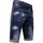 Kleidung Herren 3/4 Hosen & 7/8 Hosen Local Fanatic 's Paint Splatter Stonewashed Short Blau