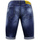 Kleidung Herren 3/4 Hosen & 7/8 Hosen Local Fanatic Blue Ripped Shorts Slim Blau