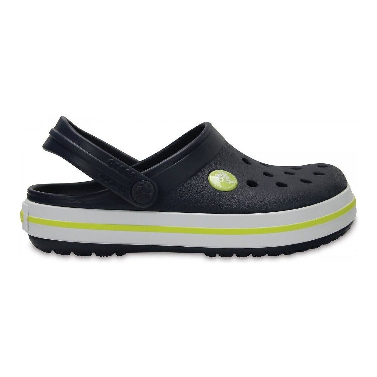 Schuhe Kinder Pantoffel Crocs CR.204537-NACI Navy / citrus