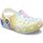 Schuhe Kinder Pantoffel Crocs CR.206995-WHMT White/multi