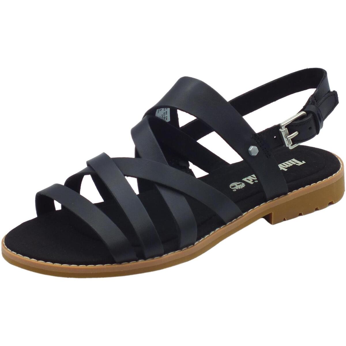 Schuhe Damen Sandalen / Sandaletten Timberland 0A41BE Chicago Riverside Rust Full Grain Schwarz