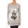 Kleidung Damen Sweatshirts La Vitrine De La Mode Tee Shirt Manches Longues Sweat MC1919 gris Grau