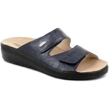 Schuhe Damen Pantoffel Grunland GRU-CCC-CE0837-BL Blau