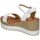 Schuhe Damen Sandalen / Sandaletten D'angela DHF23066 Weiss