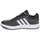 Schuhe Herren Sneaker Low Adidas Sportswear HOOPS 3.0 Schwarz / Weiss