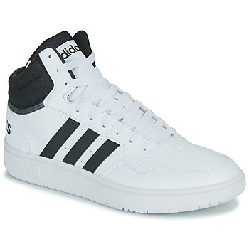 Schuhe Sneaker High Adidas Sportswear HOOPS 3.0 MID Weiss / Schwarz