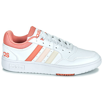 Adidas Sportswear HOOPS 3.0 W Weiss / Rosa