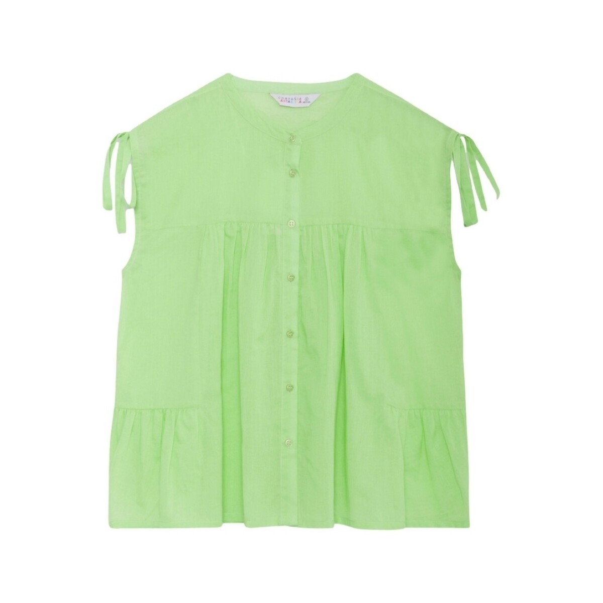 Kleidung Damen Tops / Blusen Compania Fantastica COMPAÑIA FANTÁSTICA Shirt 41054 - Yellow Gelb