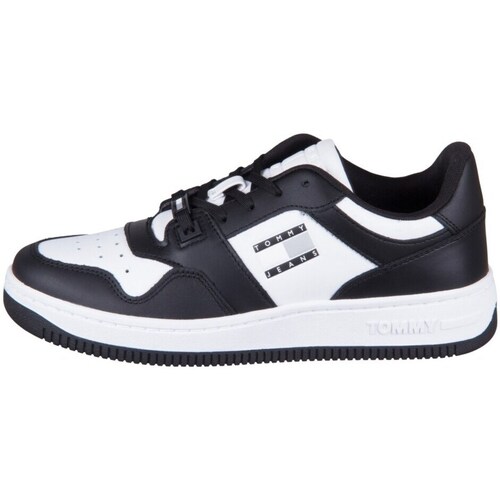 Schuhe Damen Sneaker Low Tommy Hilfiger EN021030GJ Weiß, Schwarz