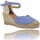 Schuhe Damen Sandalen / Sandaletten Fabiolas Alpargatas Handcrafted Sandalias de Esparto o Cáñamo para Mujer de Fabiolas  316800 Blau