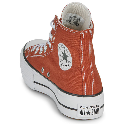 Converse CHUCK TAYLOR ALL STAR LIFT PLATFORM SEASONAL COLOR Rot