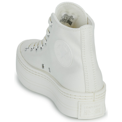 Converse CHUCK TAYLOR ALL STAR MODERN LIFT PLATFORM CANVAS Weiss