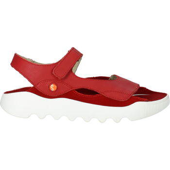 Schuhe Damen Sportliche Sandalen Softinos Sandalen Rot