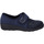Schuhe Damen Hausschuhe Westland Nice 106, blau Blau