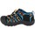 Schuhe Kinder Sandalen / Sandaletten Keen Newport H2 Schwarz, Blau