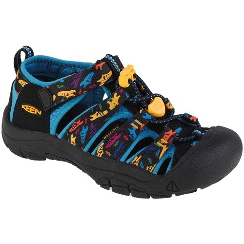 Schuhe Kinder Sandalen / Sandaletten Keen Newport H2 Blau, Schwarz
