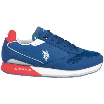 Schuhe Herren Sneaker Low U.S Polo Assn. Nobil003 Blau