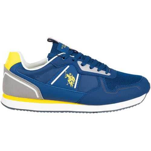 Schuhe Herren Sneaker Low U.S Polo Assn. Nobil004 Blau